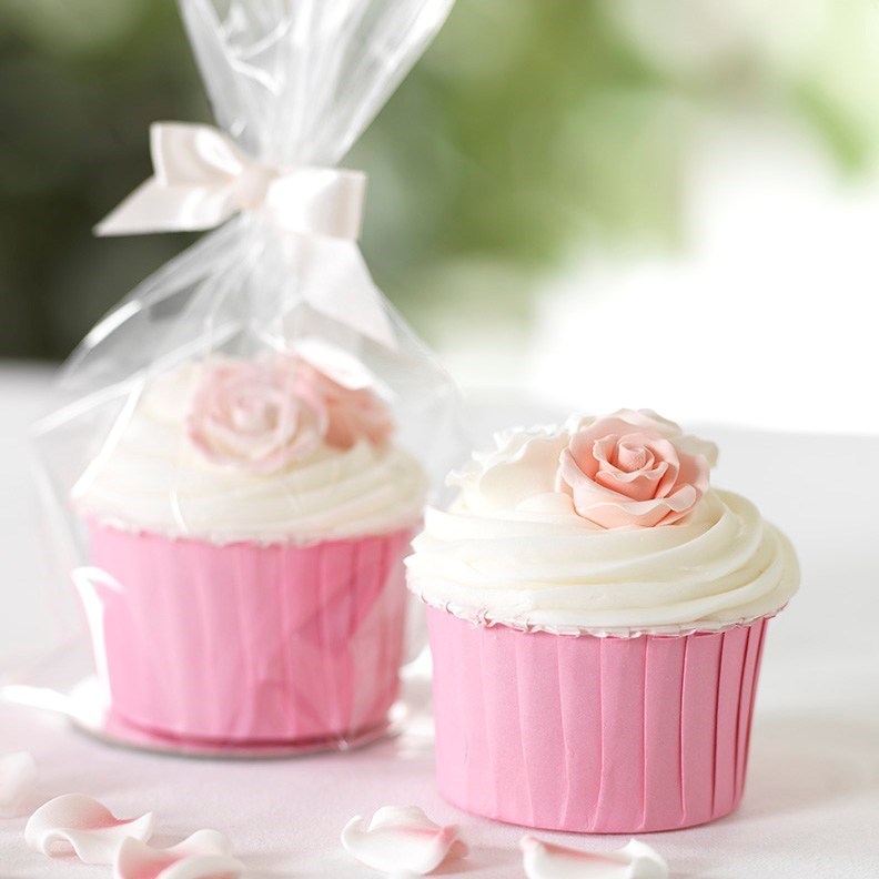 Clear Cupcake Bag 225 x 145mm - 12 Pack