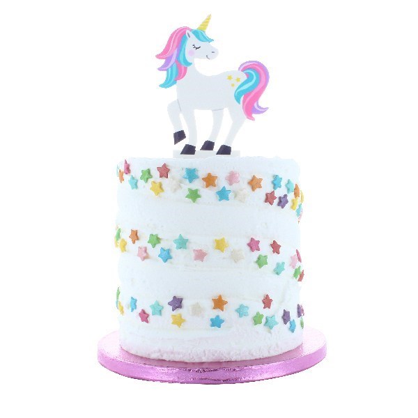 Unicorn Gumpaste Cake Topper Pic
