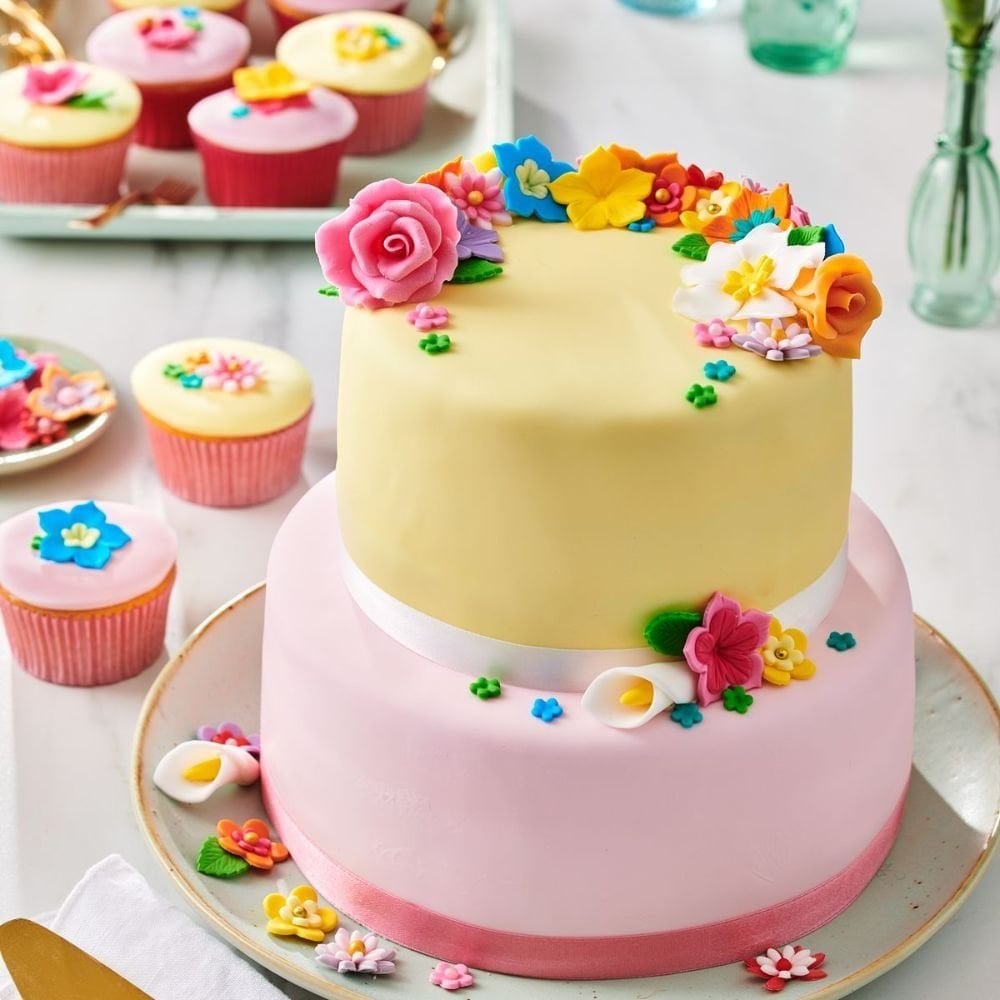 Funcakes Pink Shades Sugarpaste Multipack 5 x 100g