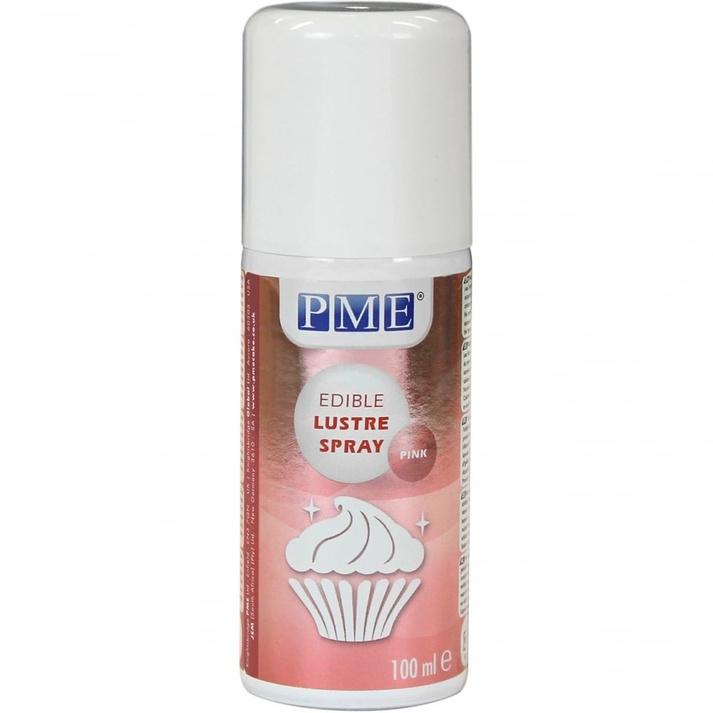 PME Edible Lustre Spray 100ml - 9 Colours