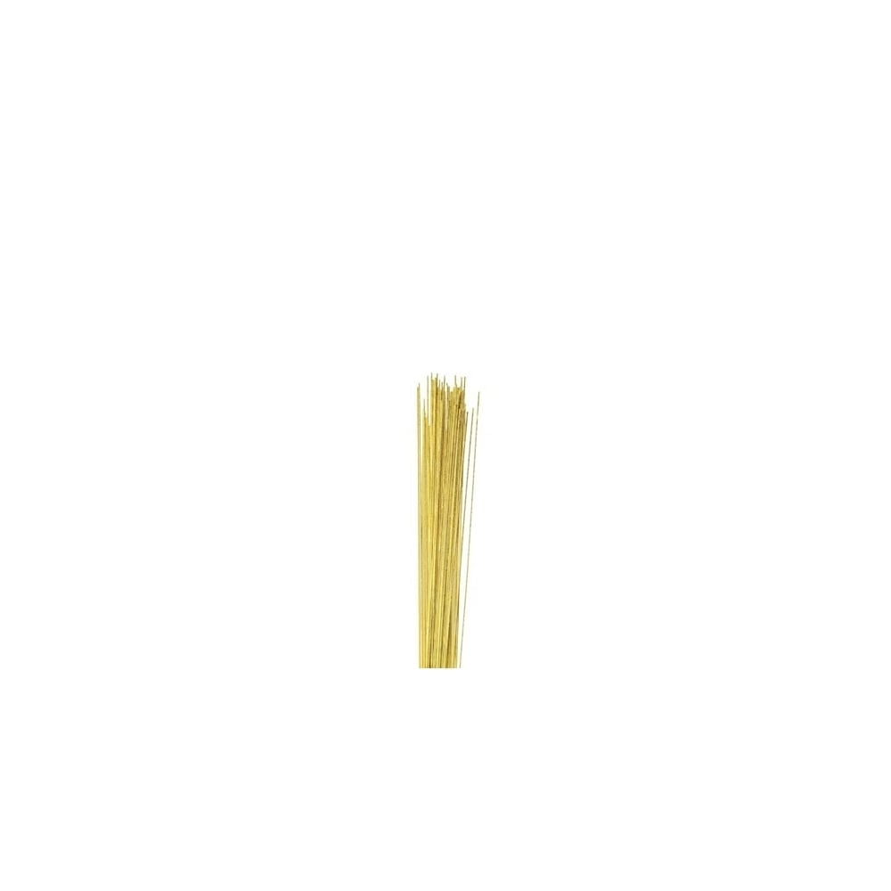 HAMILWORTH Gold Florist Wires 22 Gauge Metallic Gold Florist Wires
