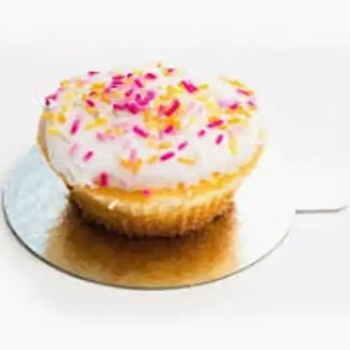 Mini Round Cake Card Boards reversible gold and silver ideal for Cupcakes, Macarons, Mousse and more