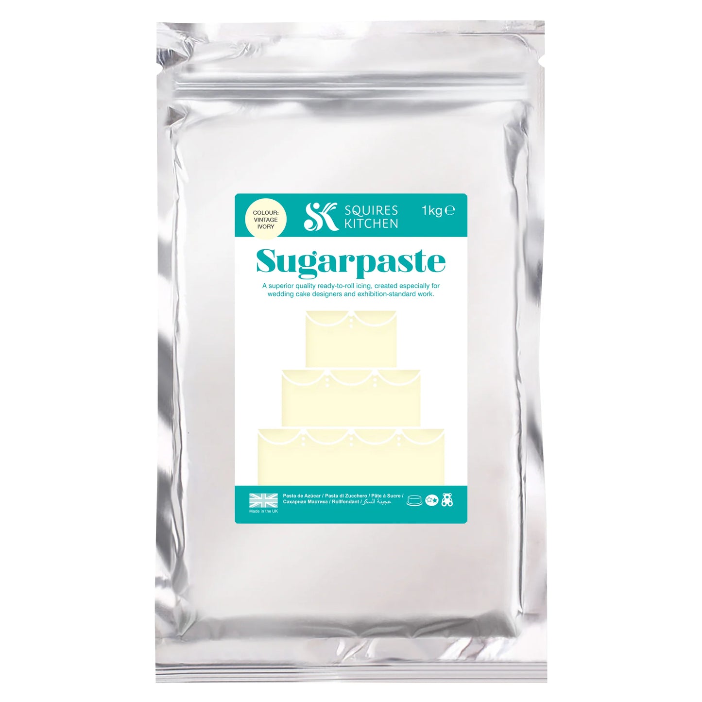 Squires Kitchen Sugarpaste Ready To Roll 250g or 1kg