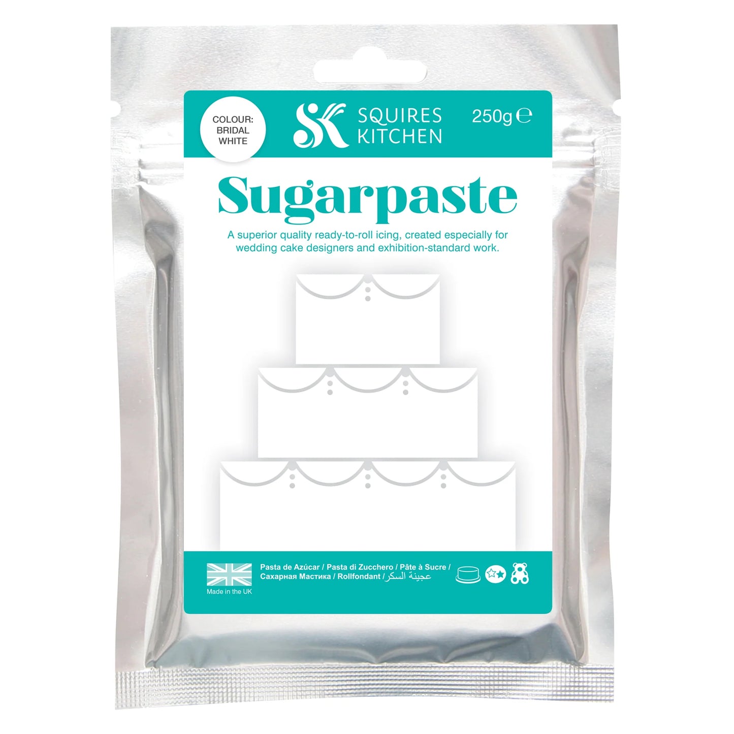 Squires Kitchen Sugarpaste Ready To Roll 250g or 1kg