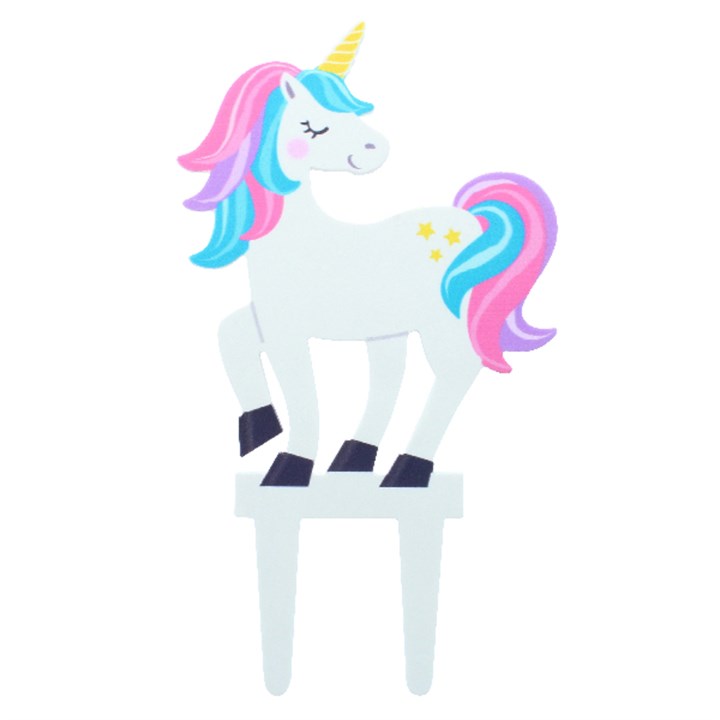 Unicorn Gumpaste Cake Topper Pic