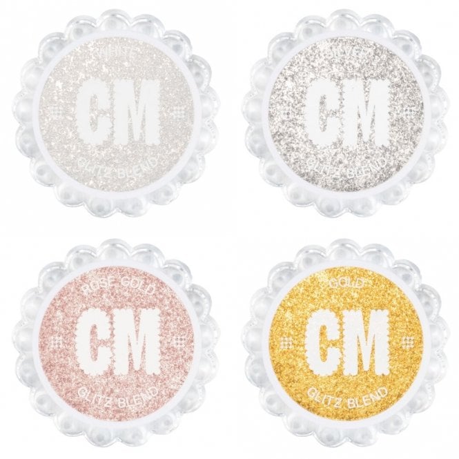 Edible Glitter Cake Decoration Cupcakes Sparkle Colour Mill Glitz Blend 10ml. 4 Colours To Choose From.