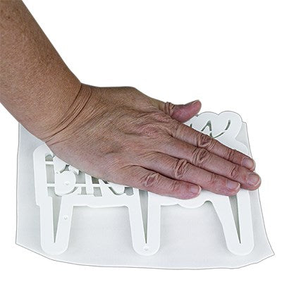 Happy Birthday Cake Topper Plastic Cutter - 185 X 170MM