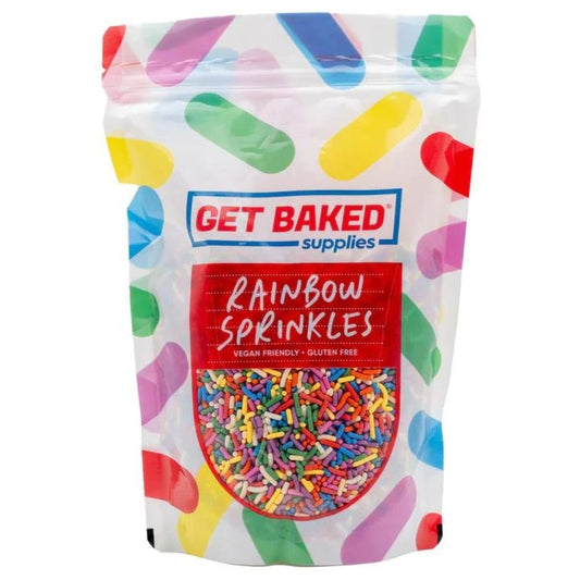 Get Baked Rainbow Sprinkles 200g