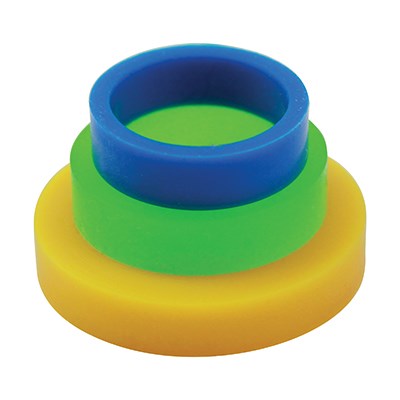 PME SMALL ROLLING PIN GUIDE RINGS SET OF 3