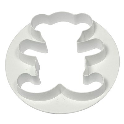 Teddy Bear Plastic Cake Cupcake Fondant Cutters Set of 3