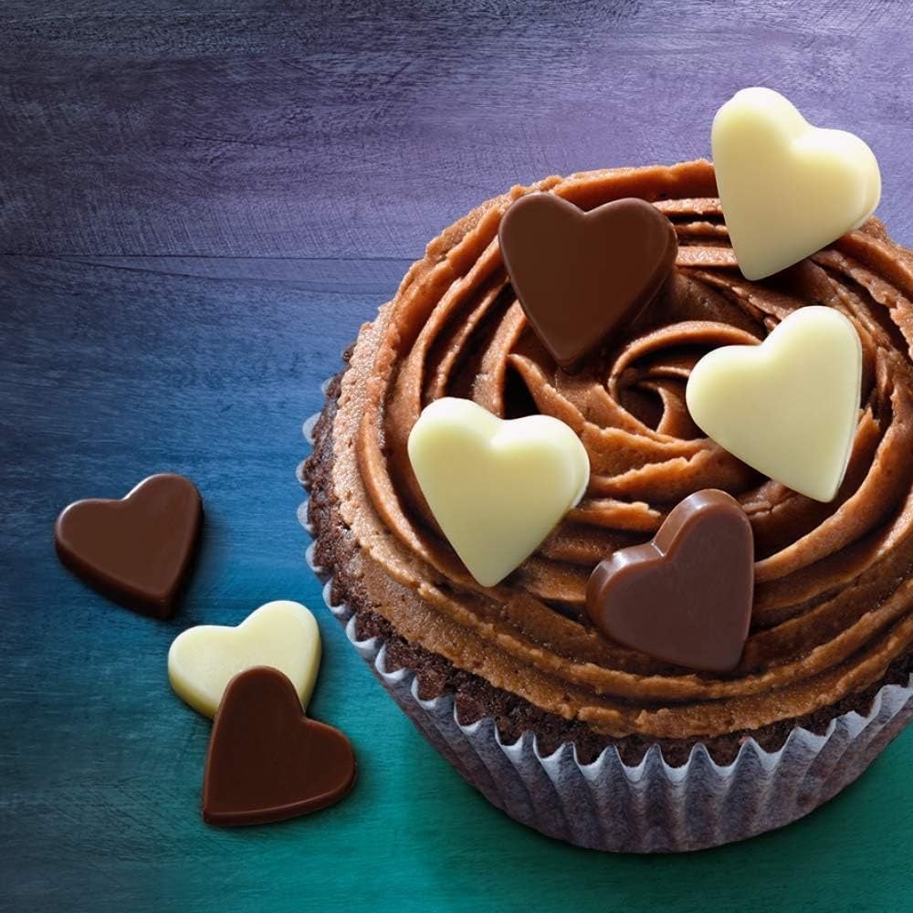 Dr. Oetker Milk & White Chocolate Hearts (60 Hearts) 40g