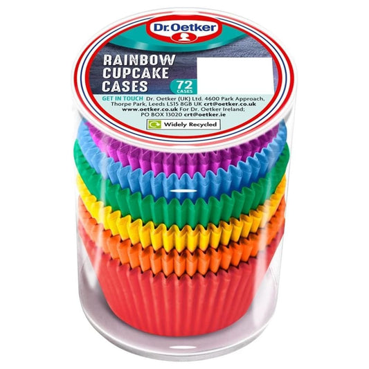 Dr. Oetker Rainbow Cupcake Cases x 72