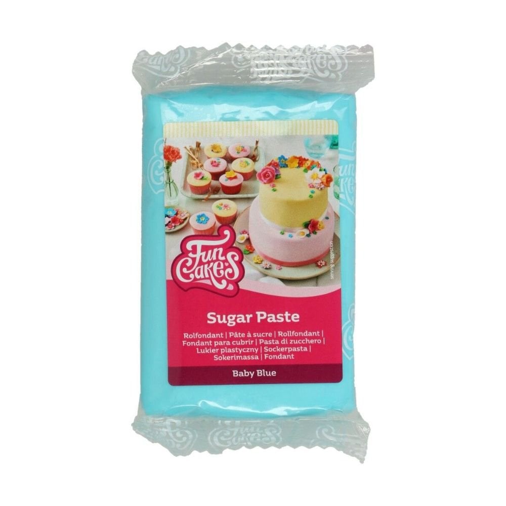 FunCakes Sugarpaste Fondant Icing Cake Cupcake Decorating Baking 250g. 40 Colours To Choose From.