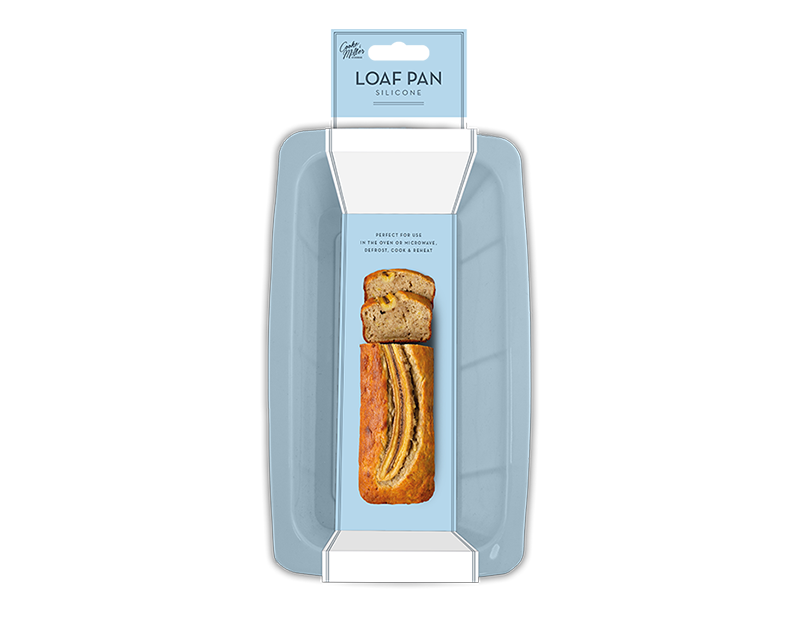 Silicone Pastel Baking Loaf Tray Pan Tin Case Liner Bread Cake Bakeware. 4 Colours to Choose From