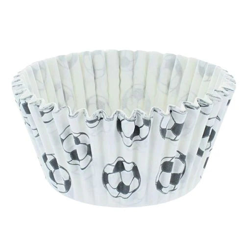 48 Pack Football Euros World Cup Cupcake/Muffin Cases - Different Designs to Choose From