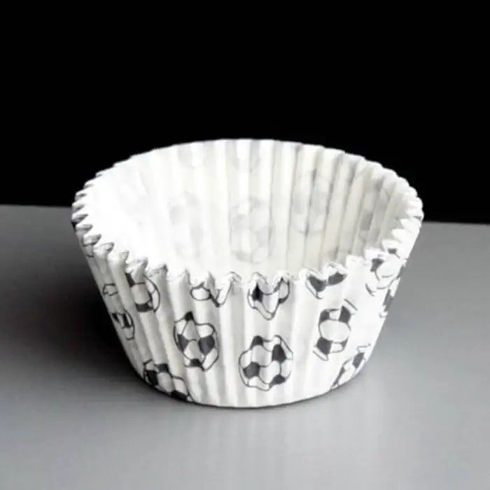 48 Pack Football Euros World Cup Cupcake/Muffin Cases - Different Designs to Choose From