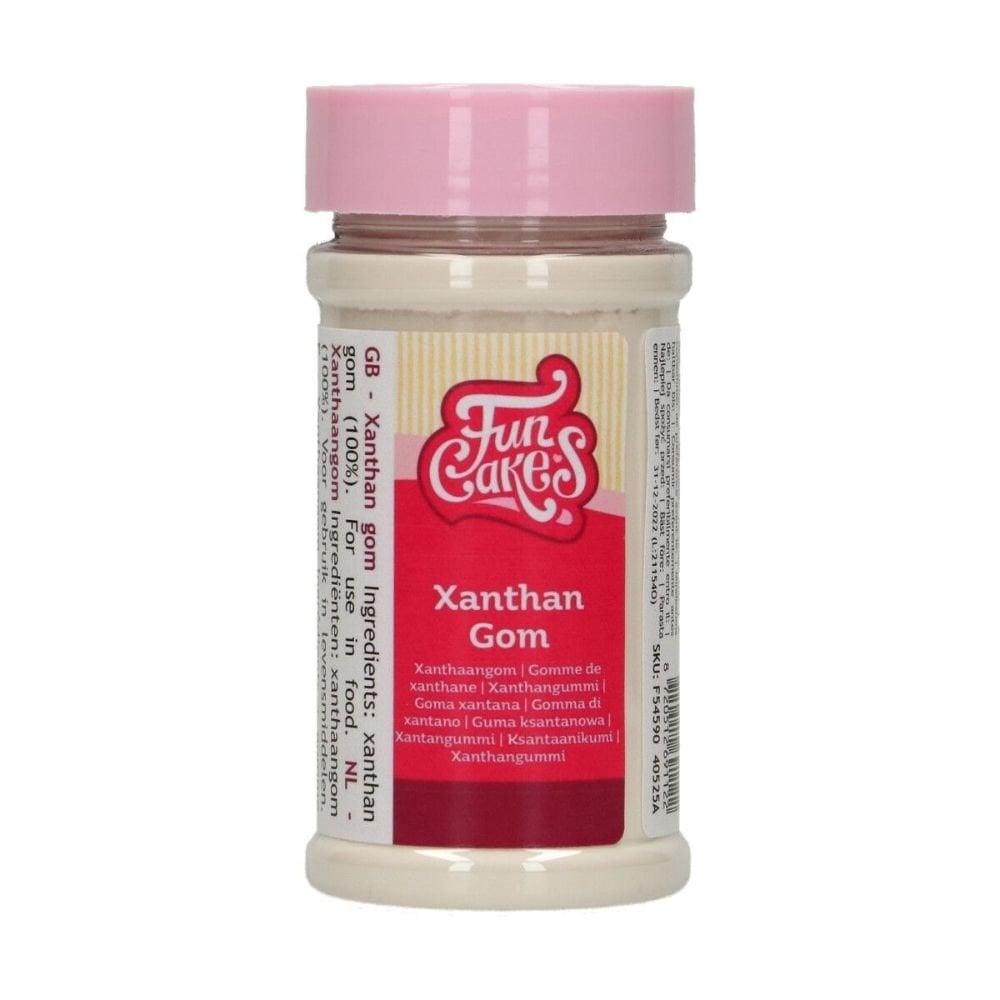 FunCakes Xanthan Gum Edible Glue Thickener Binder Tasteless 50g